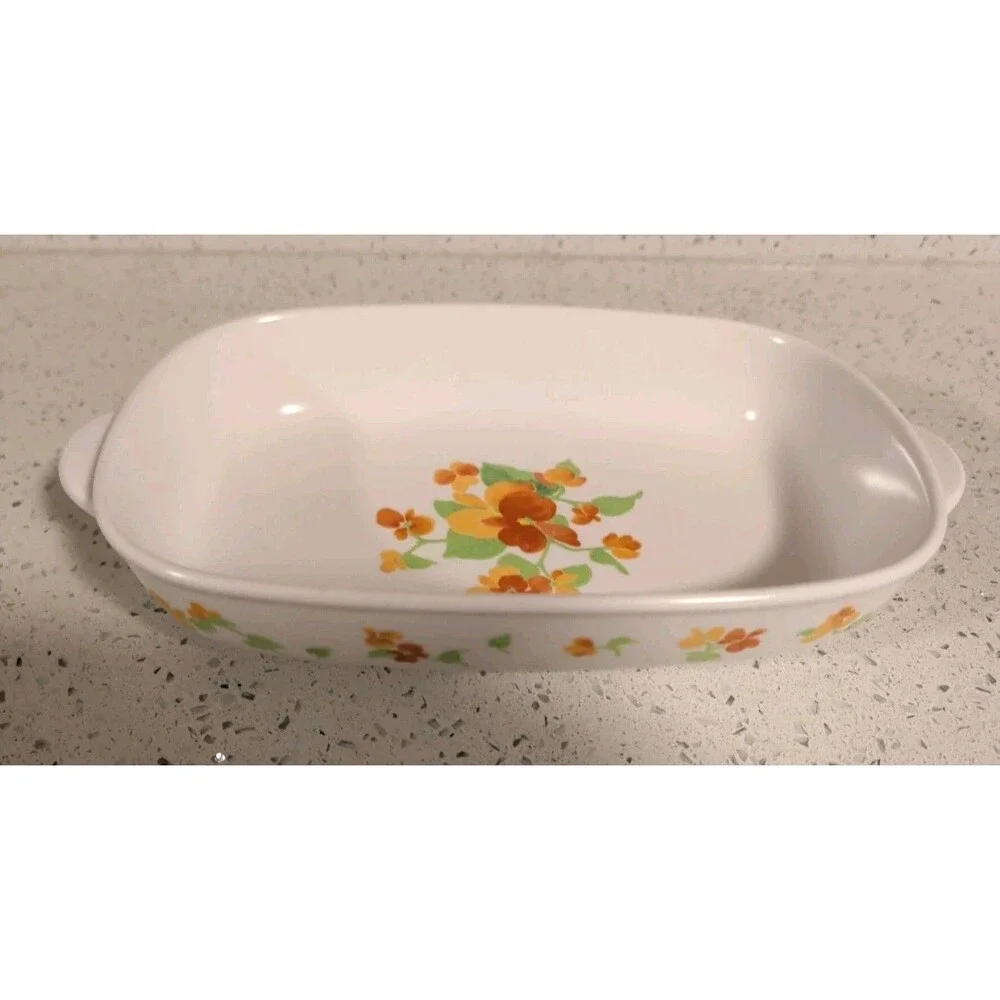 NORITAKE PROGRESSION 9069 HAPPY DAYS OVAL BAKER  VEGETABLE BOWL WITH HANDLES